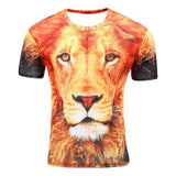 Hot selling New fashion Men's 3D apple/tree printing t shirt