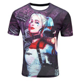 Hot selling New fashion Men's 3D apple/tree printing t shirt