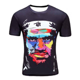 Space galaxy t-shirt for men/women 3d t-shirt