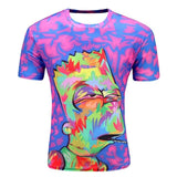 Space galaxy t-shirt for men/women 3d t-shirt