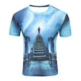 Space galaxy t-shirt for men/women 3d t-shirt