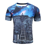 Space galaxy t-shirt for men/women 3d t-shirt