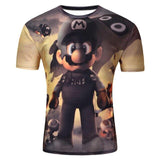 Free shipping Fashion Frog Printed 3D T-shirts, Punk 3D