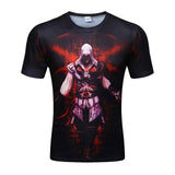 Free shipping Fashion Frog Printed 3D T-shirts, Punk 3D