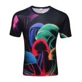 Free shipping Fashion Frog Printed 3D T-shirts, Punk 3D