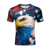 Free shipping Fashion Frog Printed 3D T-shirts, Punk 3D