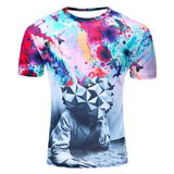 Free shipping Fashion Frog Printed 3D T-shirts, Punk 3D