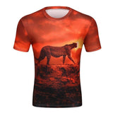 2017 New Arrivals Mens 3d T-shirt Print Winter Forest