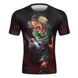 2017 New Arrivals Mens 3d T-shirt Print Winter Forest