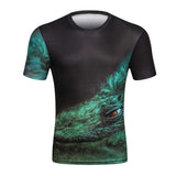 2017 New Arrivals Mens 3d T-shirt Print Winter Forest
