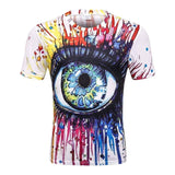 2017 New Arrivals Mens 3d T-shirt Print Winter Forest