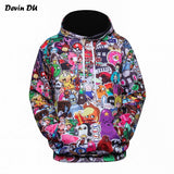 Devin Du Anime Hoodies Men/Women 3d Sweatshirts