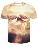 Summer Style Hip Hop T Shirt Men/women Playing Cards Print 3d T Shirt