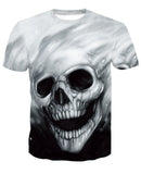 2018 new skull 3D T Shirt Summer Mens Fashion Tops