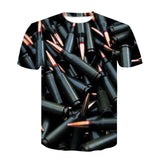 Devin Du Black And White Vertigo Hypnotic Printing T Shirt