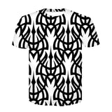 Devin Du Black And White Vertigo Hypnotic Printing T Shirt