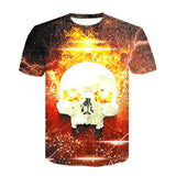 Devin Du Black And White Vertigo Hypnotic Printing T Shirt