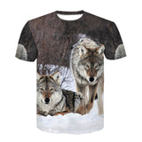 Newest 3D Print Lightning lion Cool T-shirt