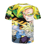 Newest 3D Print Lightning lion Cool T-shirt
