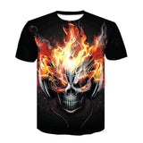 Newest 3D Print Lightning lion Cool T-shirt