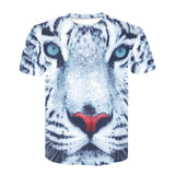 Newest 3D Print Lightning lion Cool T-shirt