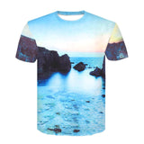 Newest 3D Print Lightning lion Cool T-shirt
