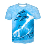 Wolf Warrior by SunimaArt 3D T shirts Men T-shirts