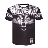 Wolf Warrior by SunimaArt 3D T shirts Men T-shirts