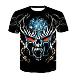 Wolf Warrior by SunimaArt 3D T shirts Men T-shirts