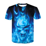 Wolf Warrior by SunimaArt 3D T shirts Men T-shirts