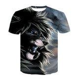 Wolf Warrior by SunimaArt 3D T shirts Men T-shirts