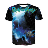 New Fashion Brand T-shirt Hip Hop 3d color Skulls Harajuku Animation