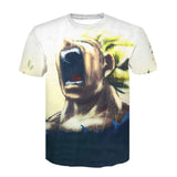 Devin Du 2018 Newest Harajuku Wolf 3D Print Cool T-shirt
