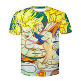 Devin Du 2018 Newest Harajuku Wolf 3D Print Cool T-shirt