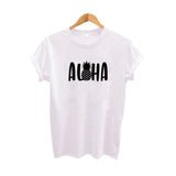 Aloha Hawaii Harajuku Tshirt Cotton