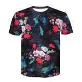 Devin Du Tiger T shirt Animal 3d T-shirt Punk Print Shirts Gothic