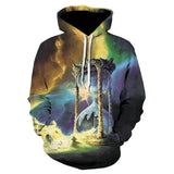 3d Hoodie 2018 Winter Fashion Van Gogh Starry Night 3D Print