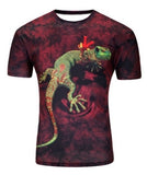 Black And White Vertigo Hypnotic Printing T Shirt