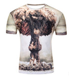 Black And White Vertigo Hypnotic Printing T Shirt