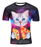 Black And White Vertigo Hypnotic Printing T Shirt