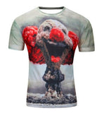 Black And White Vertigo Hypnotic Printing T Shirt
