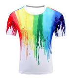 Black And White Vertigo Hypnotic Printing T Shirt