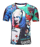 Black And White Vertigo Hypnotic Printing T Shirt