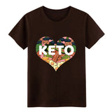 Men's Ketogenic Diet Keto Low Carb Anabol t shirt