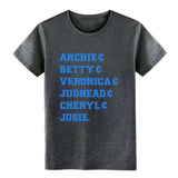 riverdale archi e betty veronica jughead cheryl t shirt