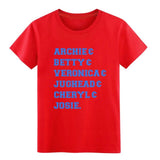 riverdale archi e betty veronica jughead cheryl t shirt