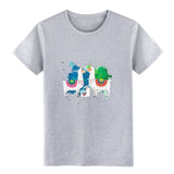 Alpaca Peru Colorsplash t shirt Customized