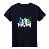 Alpaca Peru Colorsplash t shirt Customized
