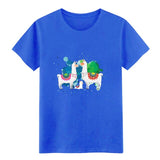 Alpaca Peru Colorsplash t shirt Customized