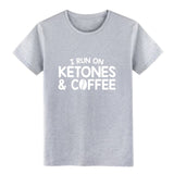 Run On Ketones Coffee Keto Diet Coffee t shirt